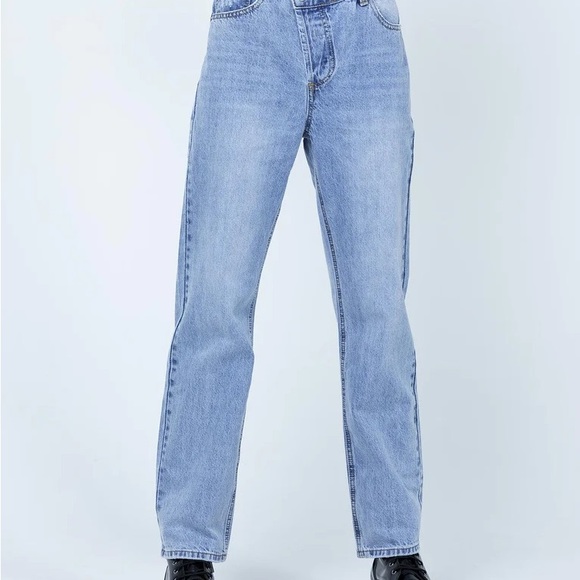 Princess Polly cross waist jeans - Picture 7 of 8
